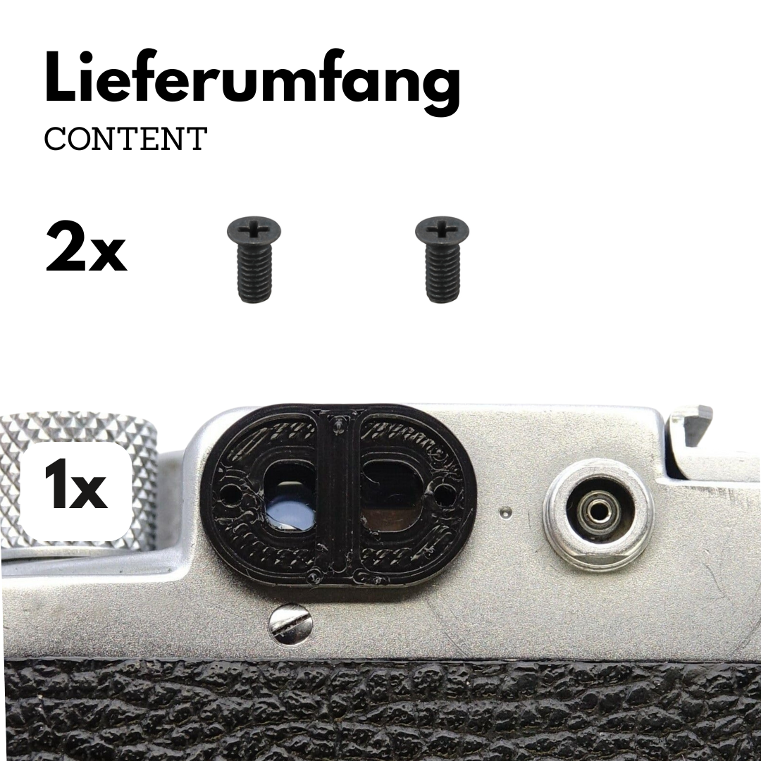 Leica IIIf eyepiece cup replacement for 3f 2f 1f 3c 2c 1c
