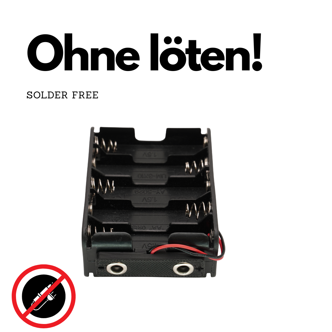 Akku-Adapter S-12 für Canon Scoopic 16M, MN & MS (für 10x AA)