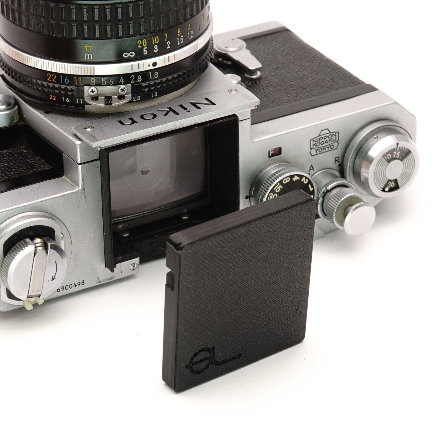 Search cover for Nikon F and other models