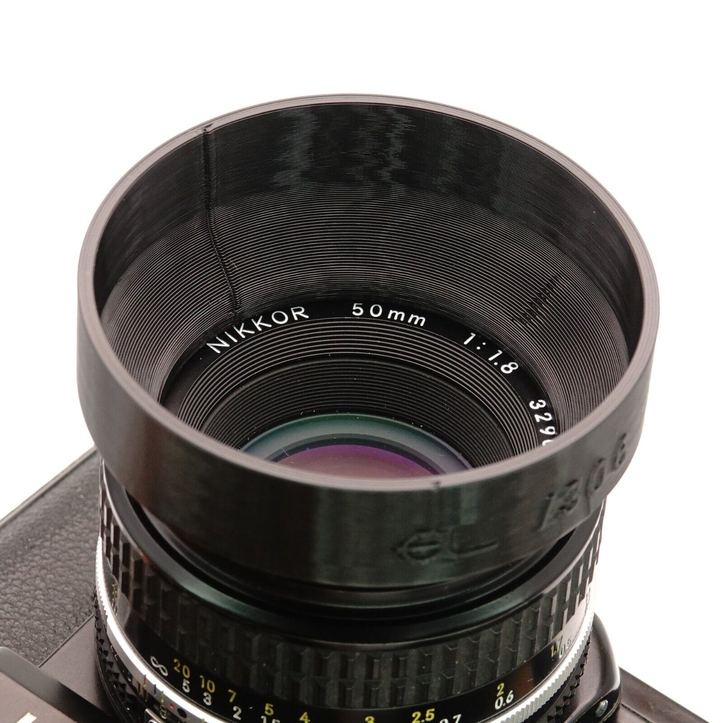 Lens hood for 50mm lenses with Ø 52 mm filter thread
