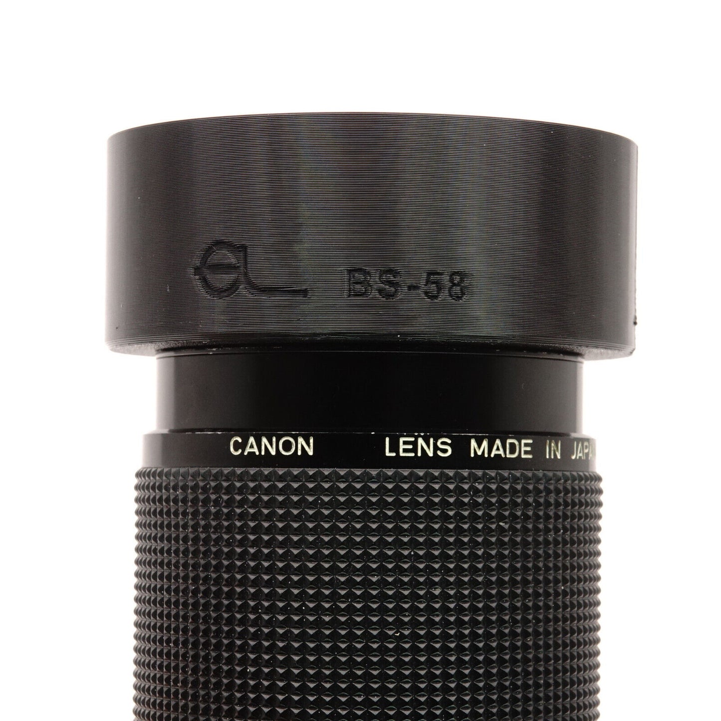 Gegenlichtblende BS-58 für Canon FD 55mm f/1.2 / 50-135mm Objektive