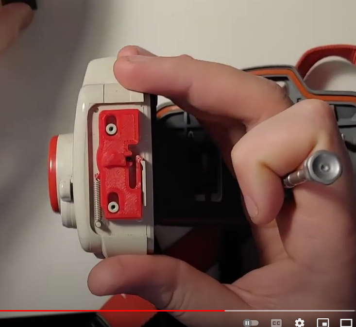 2x Türschließer Haken für Canon Sure Shot WP-1 A-1