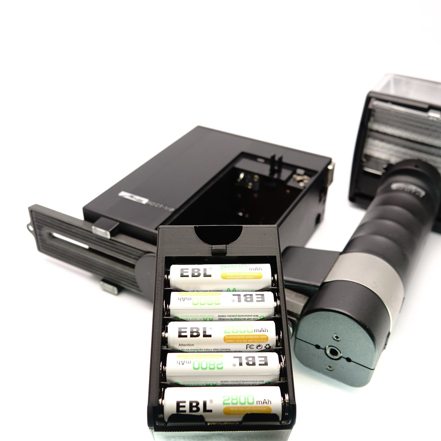 Akku-Adapter für Metz Mecablitz 60 CT-1/2/4 (für 10x AA Akkus)