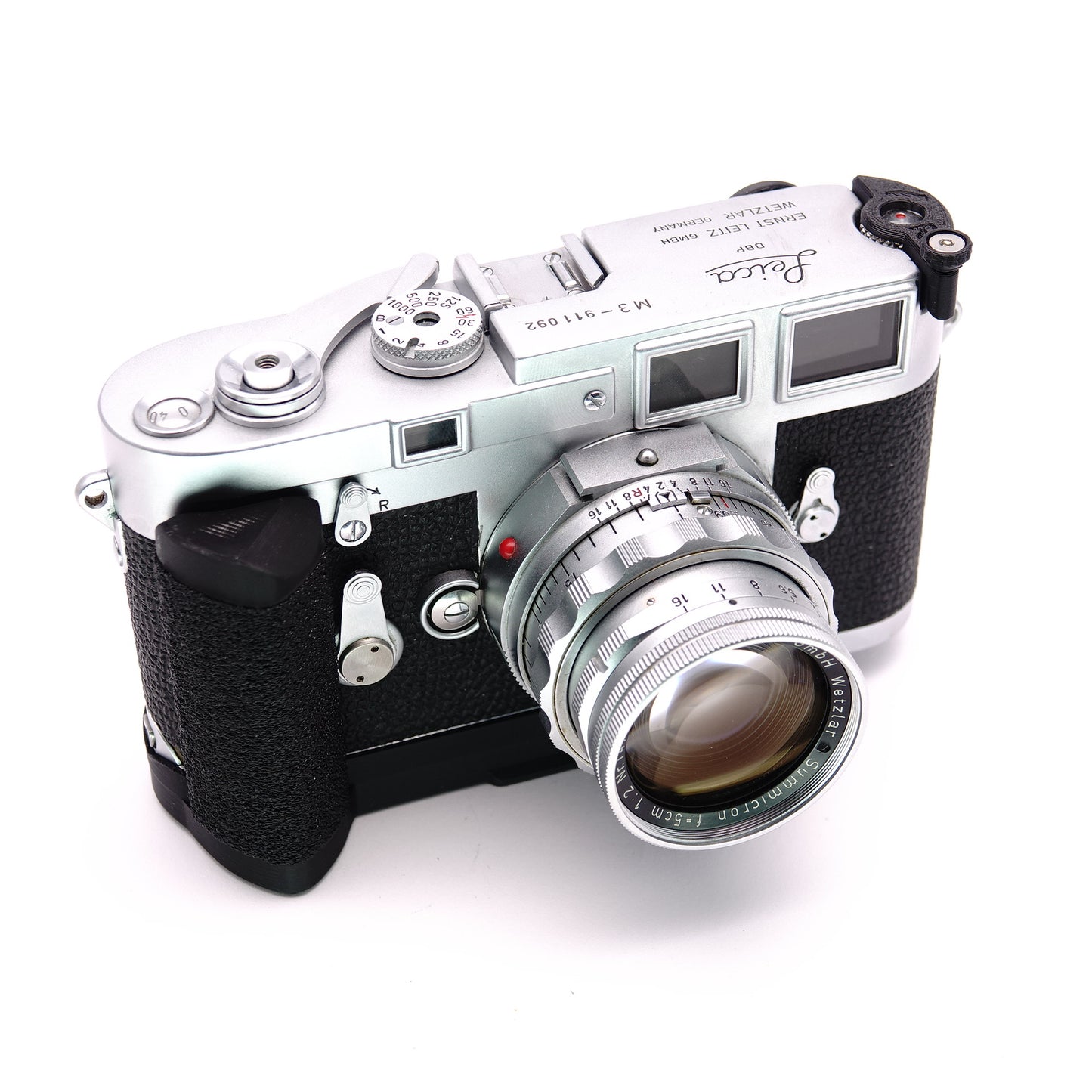 Handgriff für Leica M3, M6, M7, M4 mit Arca Swiss Stativplatte