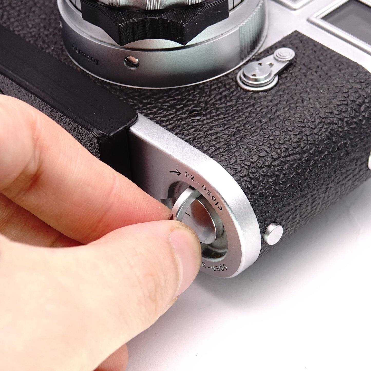 Handgriff für Leica M3, M6, M7, M4 mit Arca Swiss Stativplatte