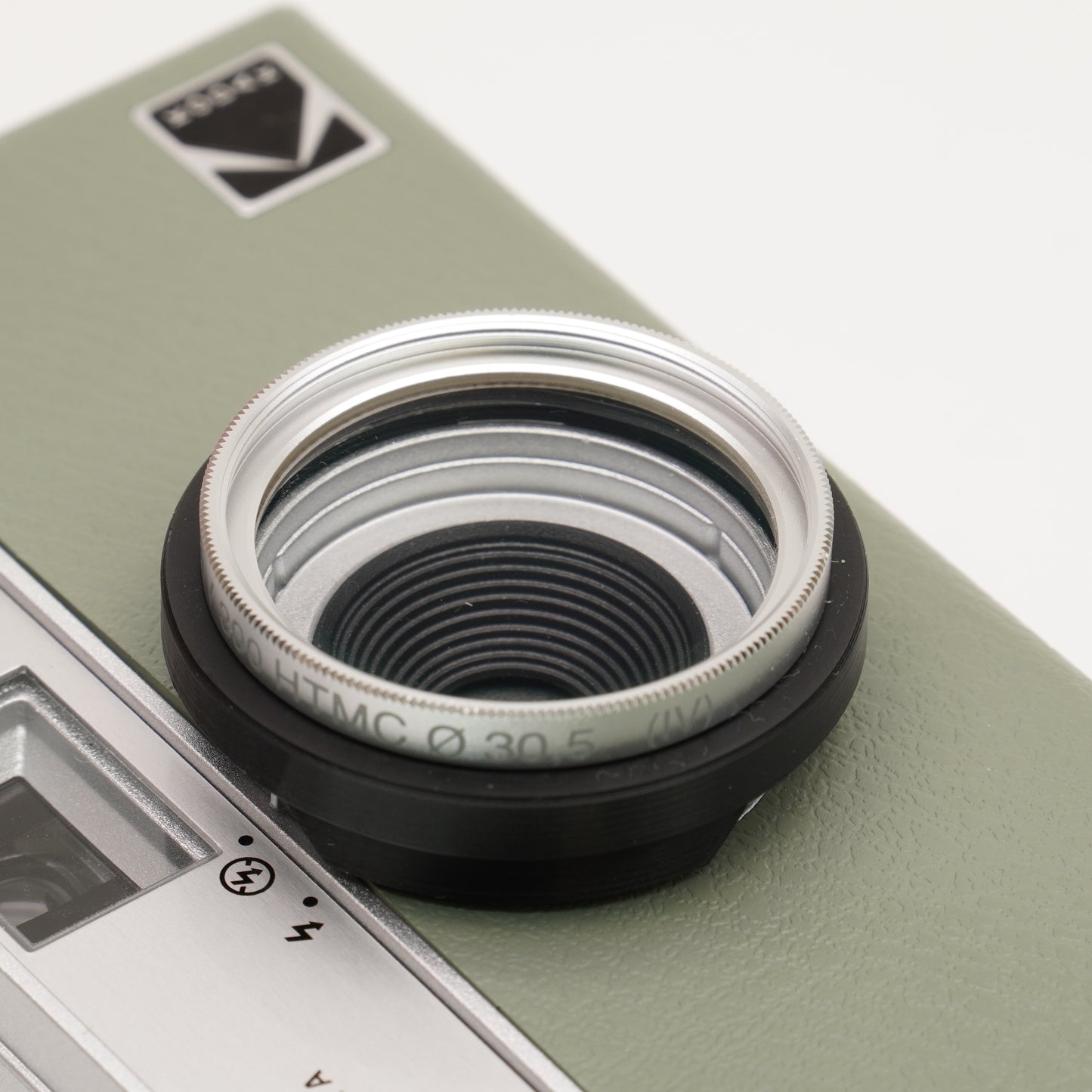 Zubehör für Kodak Ektar H35 | Deckel, Filteradapter, Auslöseschutz