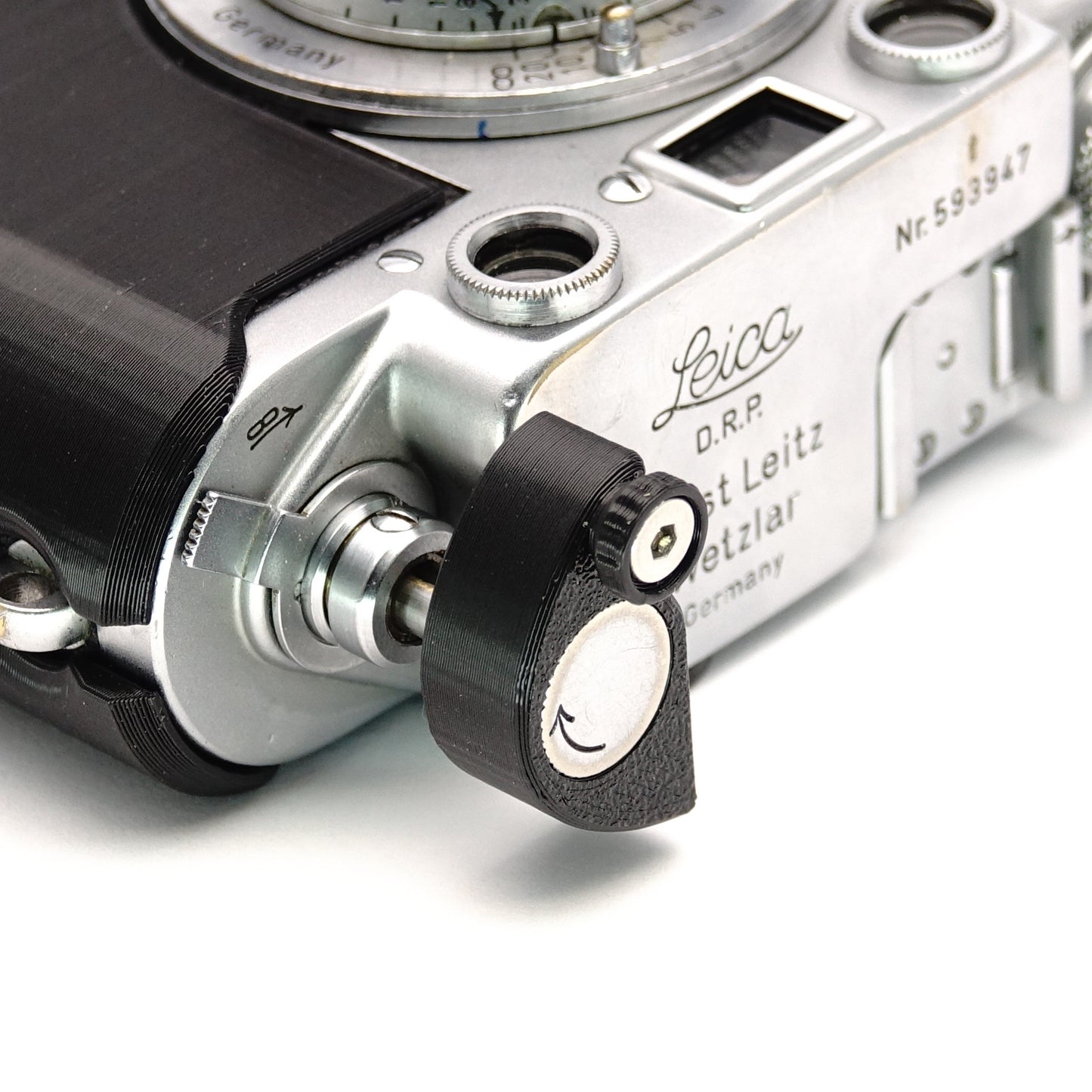 Rückspulhebel LTM für Leica IIIf, Ic, IIc, IIIc, IIId, Ig, If & mehr
