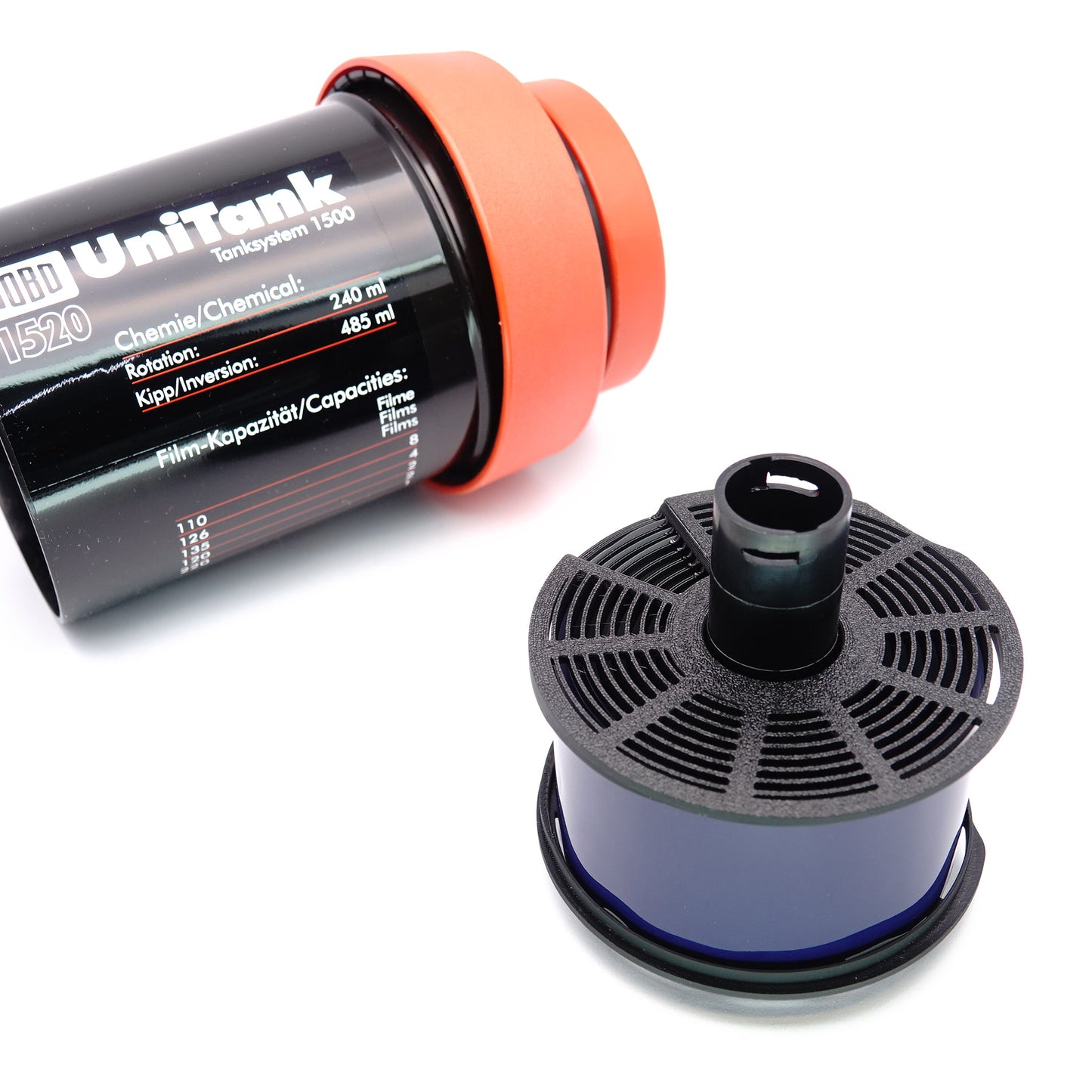 Spirale für 127 Filmformat für Jobo & Paterson Tanks