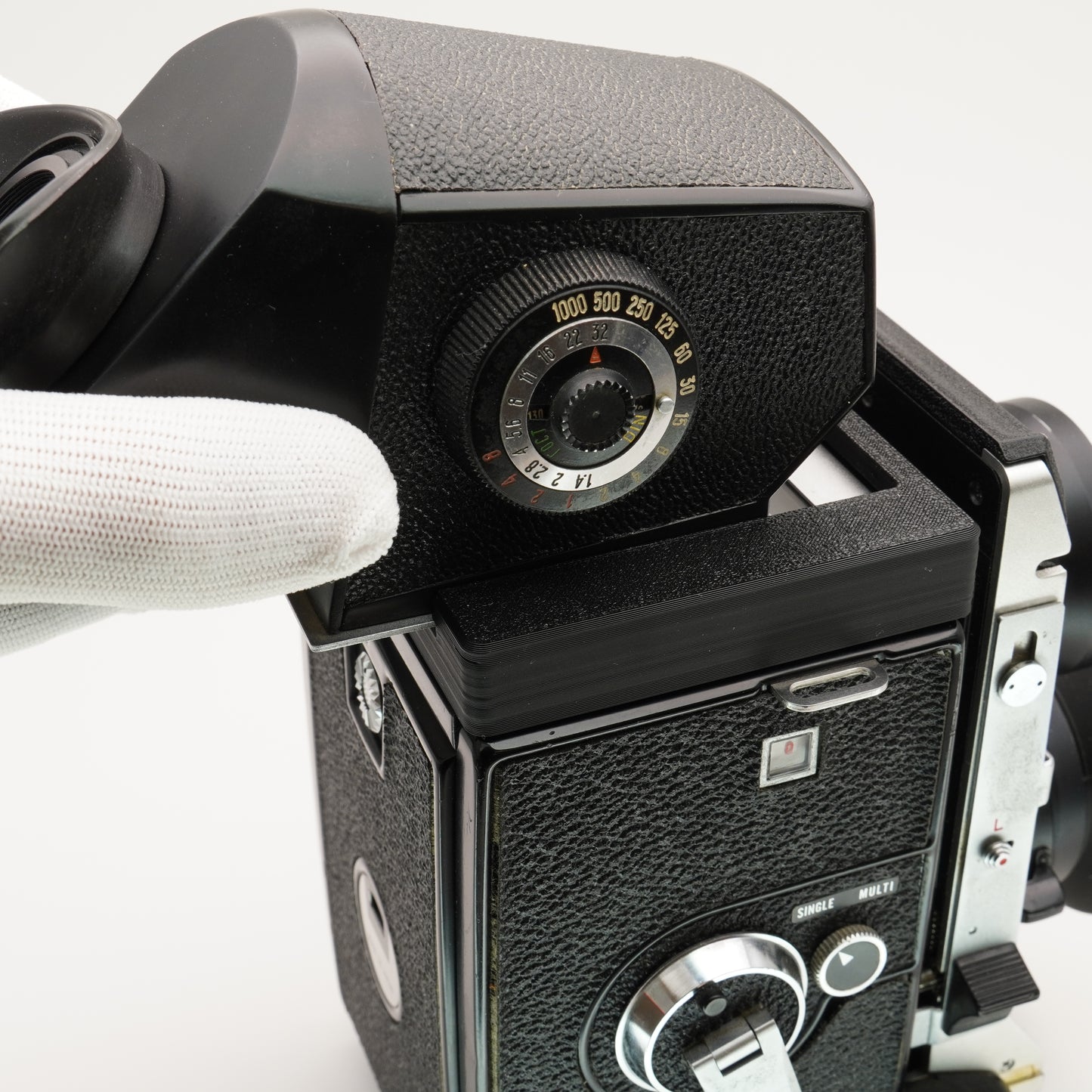 Adapter für Kiev 88 Prisma an Mamiya C330 & C220 Kameras
