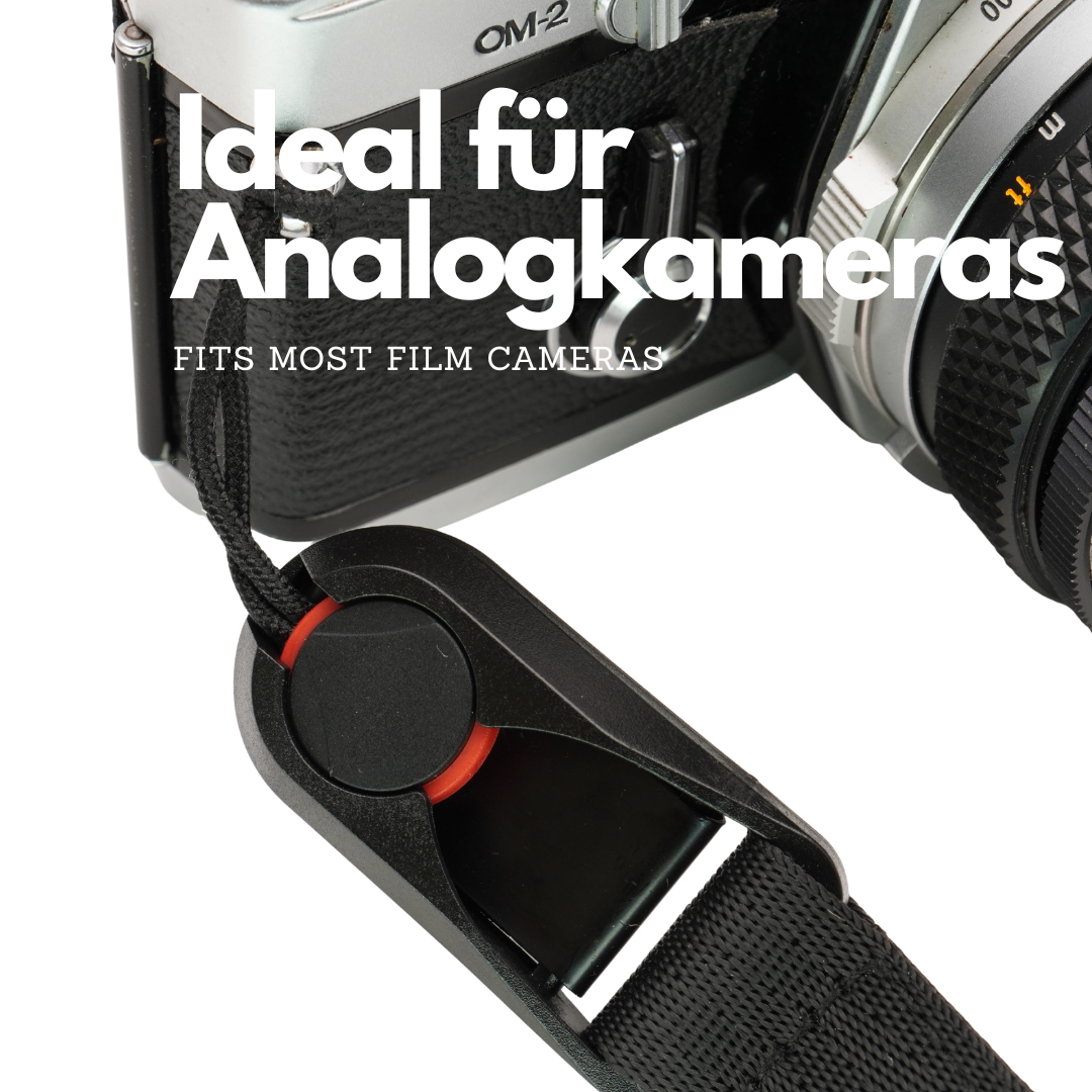 Kamera-Tragegurt mit Schnellverschluss für Analogkameras
