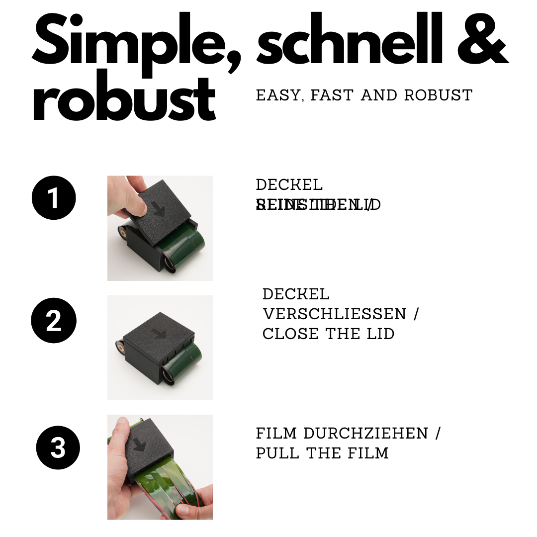 Filmschneider für Minox 9.2mm Film (aus 120 & 35mm) mit Sicherheitsdeckel