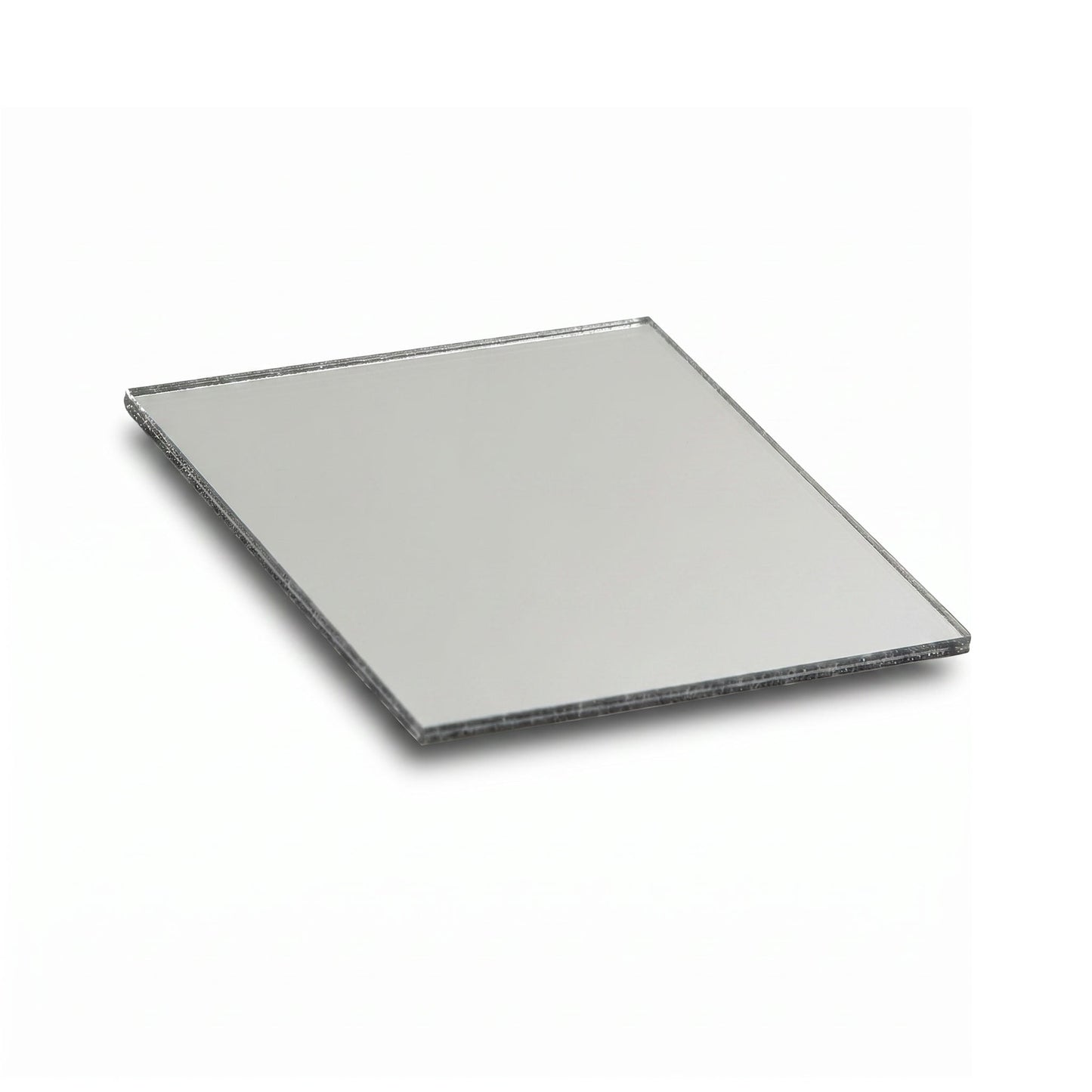 Quadratischer Acrylspiegel 50 x 50 mm zum Ausrichten von Kamera und Filmhalter