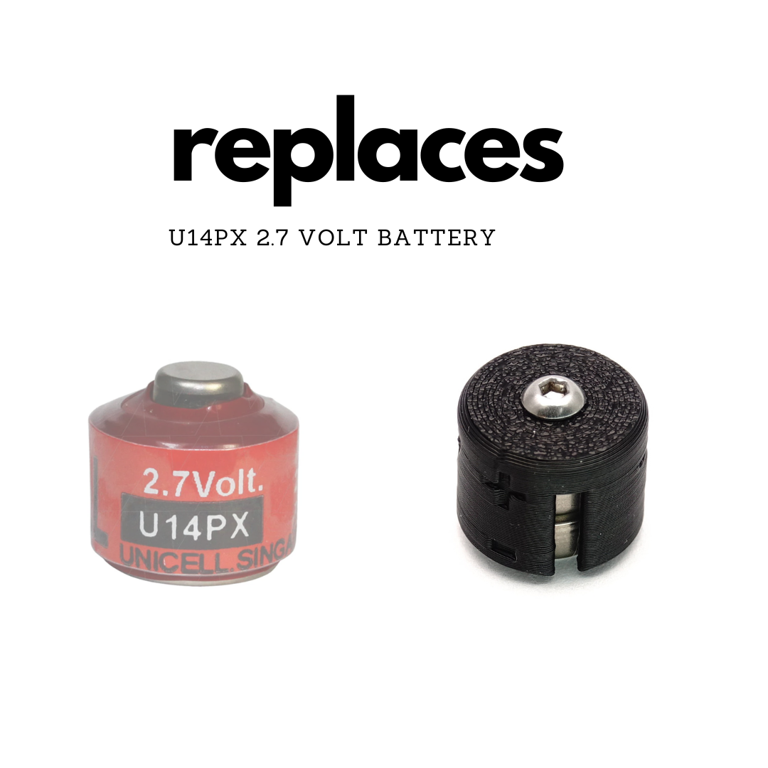 PX14 Batterie Adapter (V14PXA / A14PX / PX14A / TR112) für Super 8 Fuijica, Konica, Chinon, Cosina & mehr
