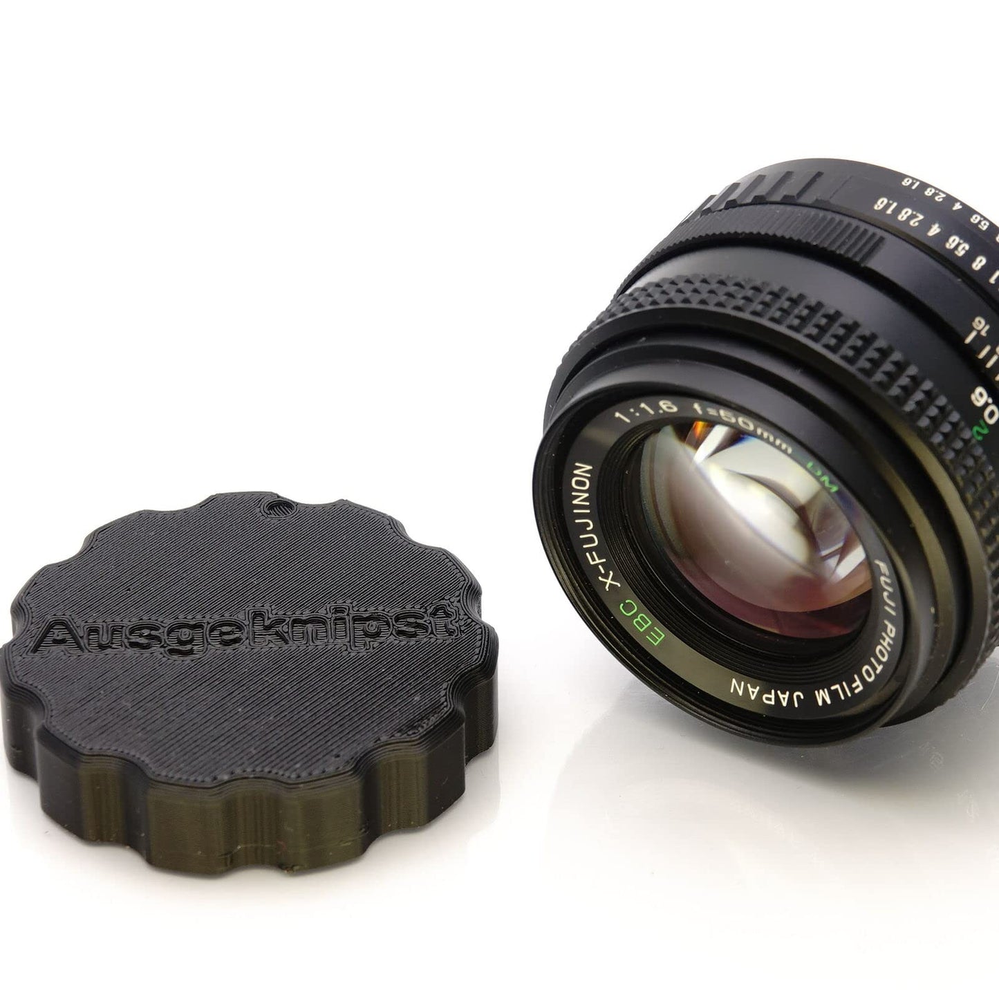 Lens cap for Fujica AX and X-Fujinon models