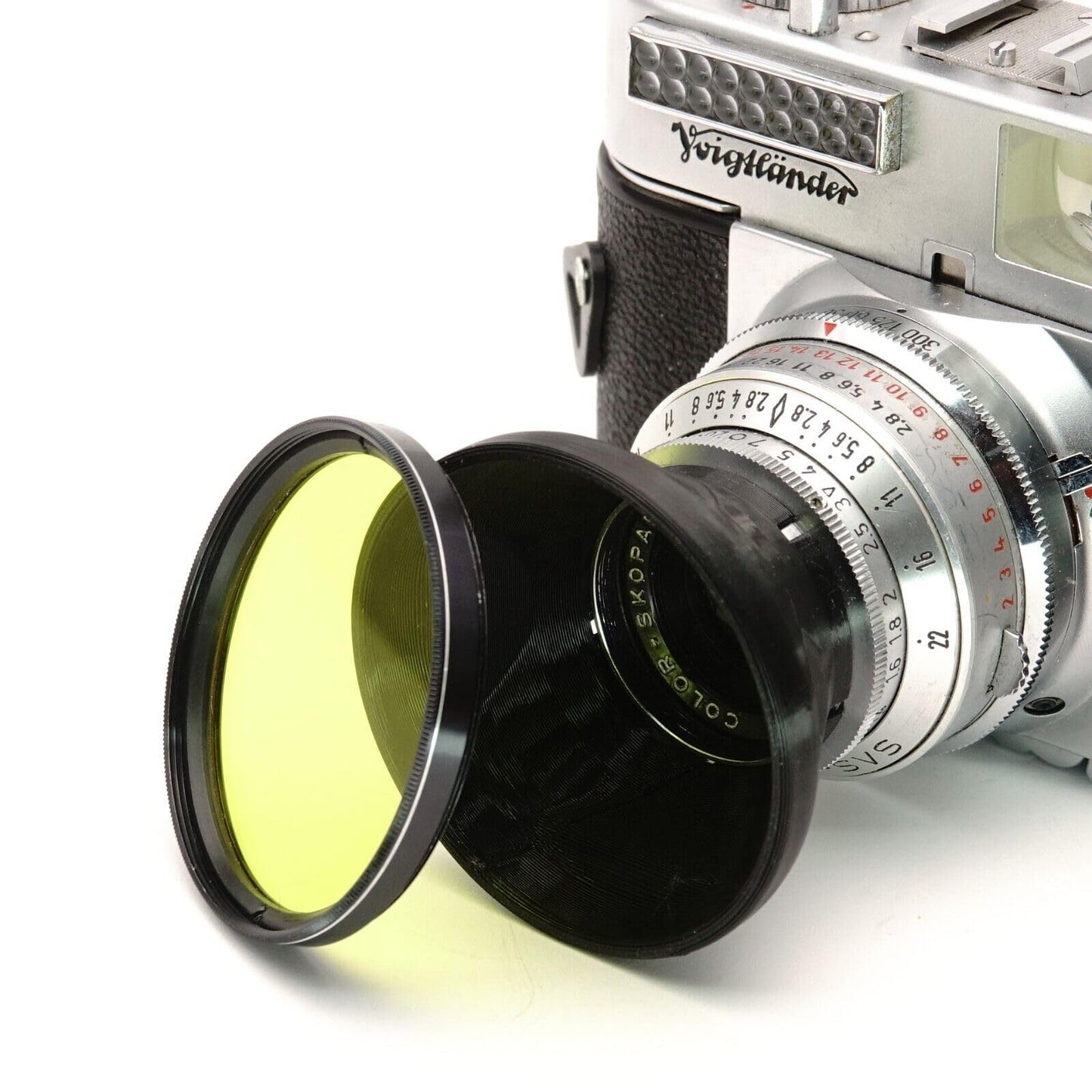 Lens hood for Vito B, BL, Vitomatic 52mm adapter