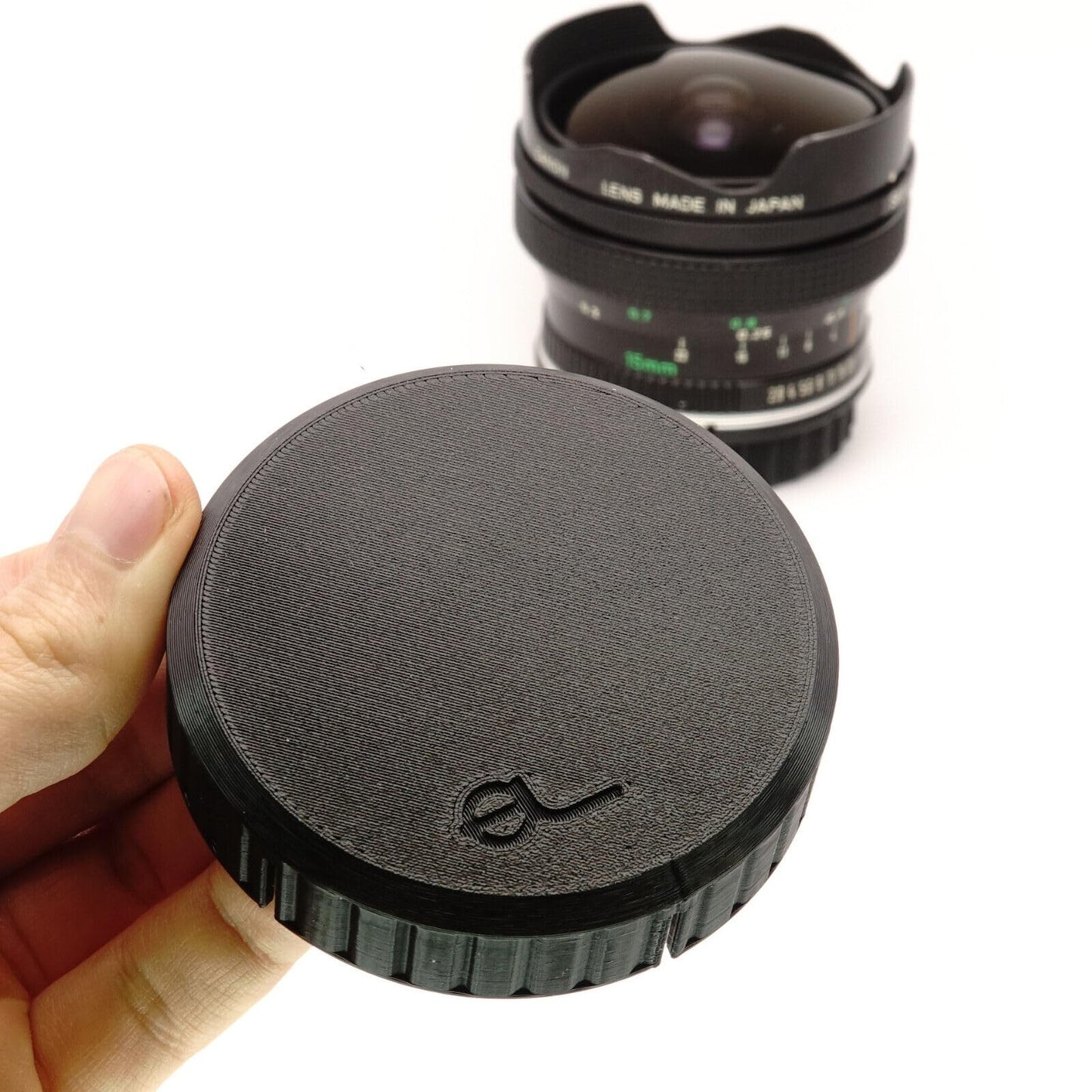 Objektivfrontdeckel für Canon FD 15mm Fisheye Objektiv