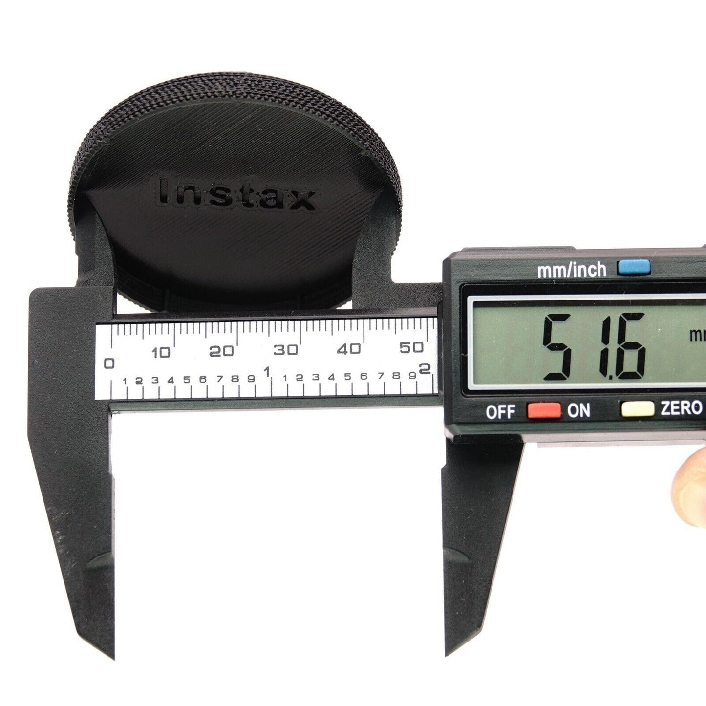 Lens cap for Fuji Instax Mini Evo device