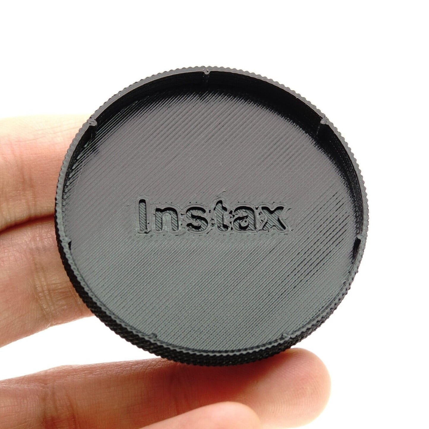 Lens cap for Fuji Instax Mini Evo device