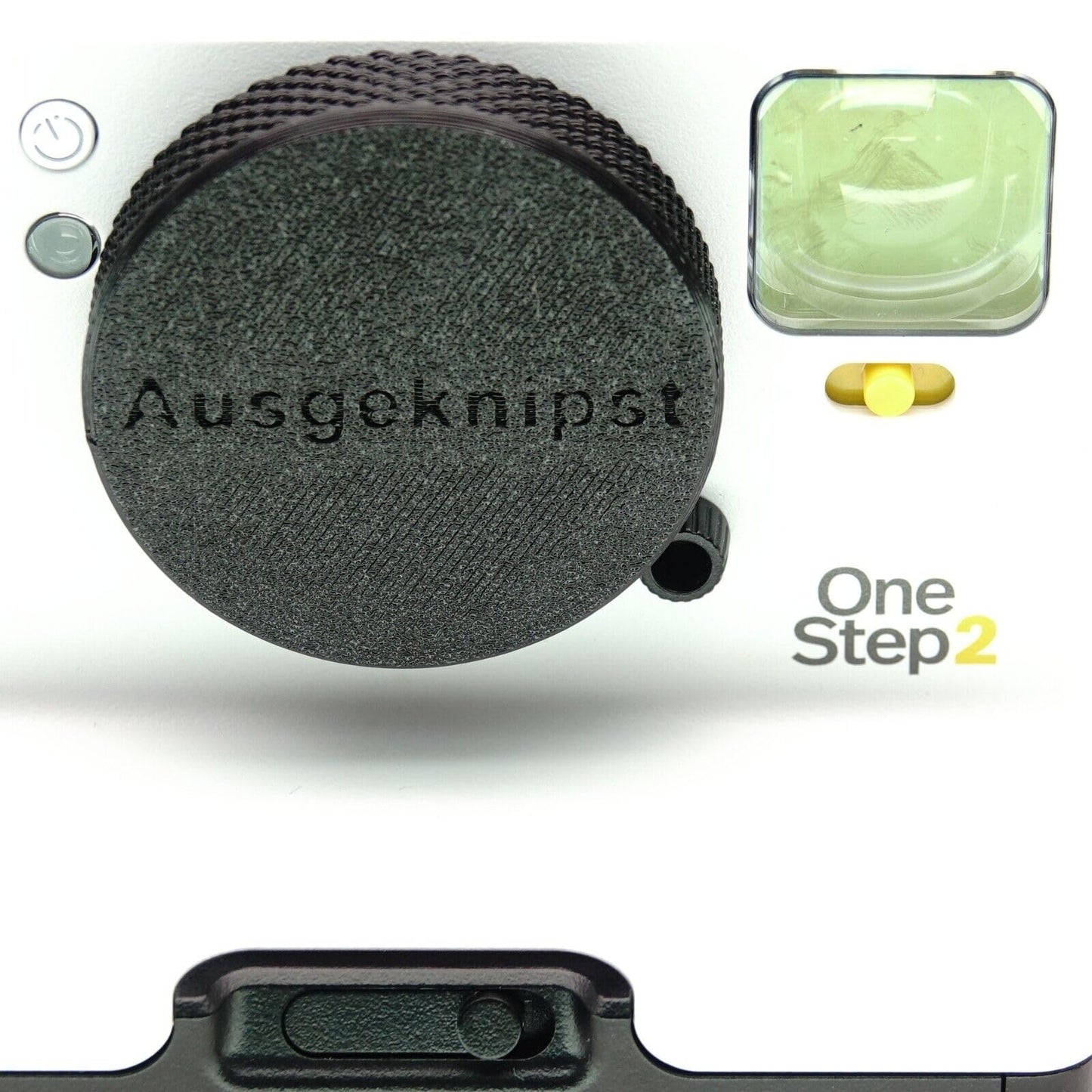 Objektivdeckel für Polaroid One Step Plus / 2