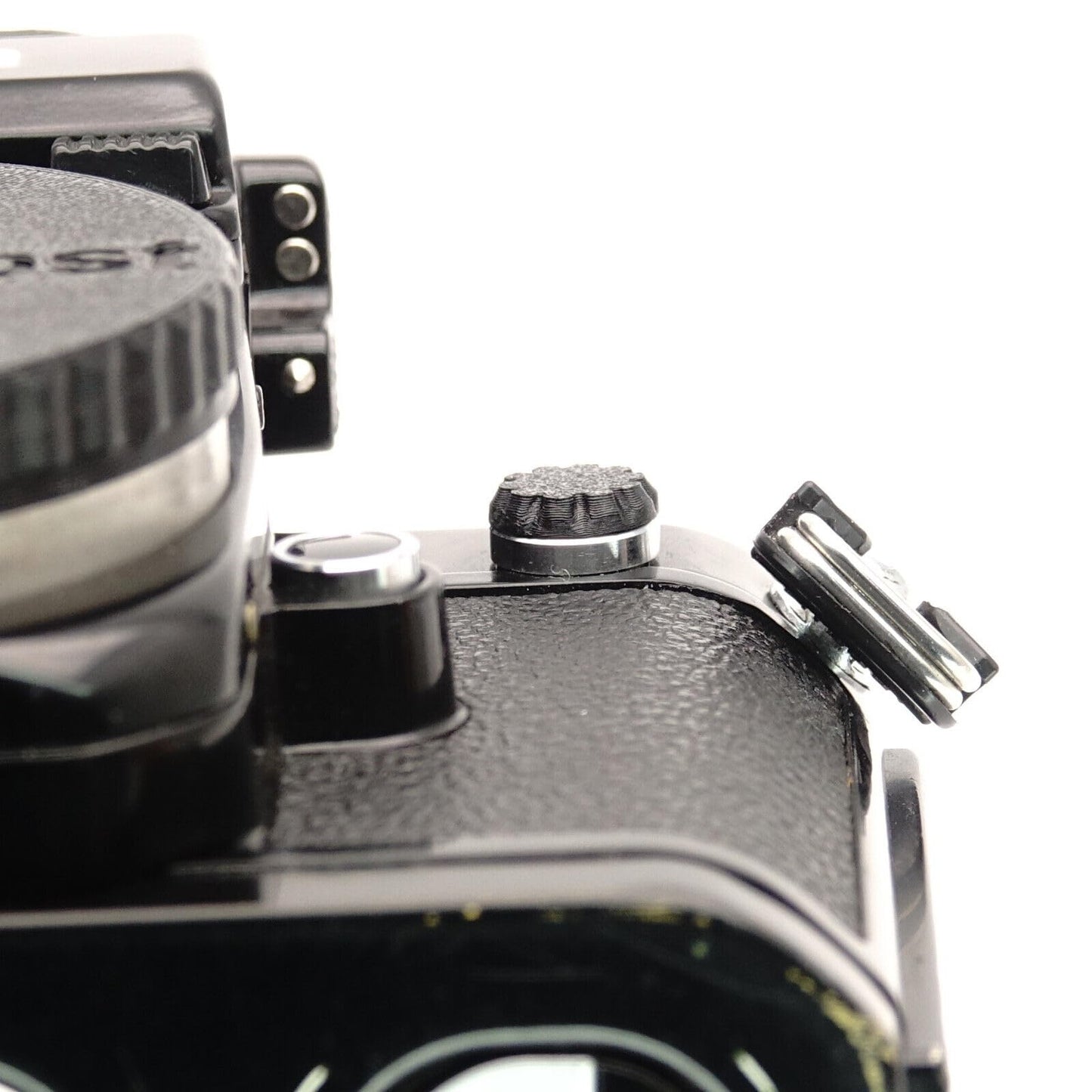 2x PC Sync Kappe Abdeckung Blitzsynchronbuchse für Nikon F3, F4, FM2, FE2, FA, Canon F1n & mehr