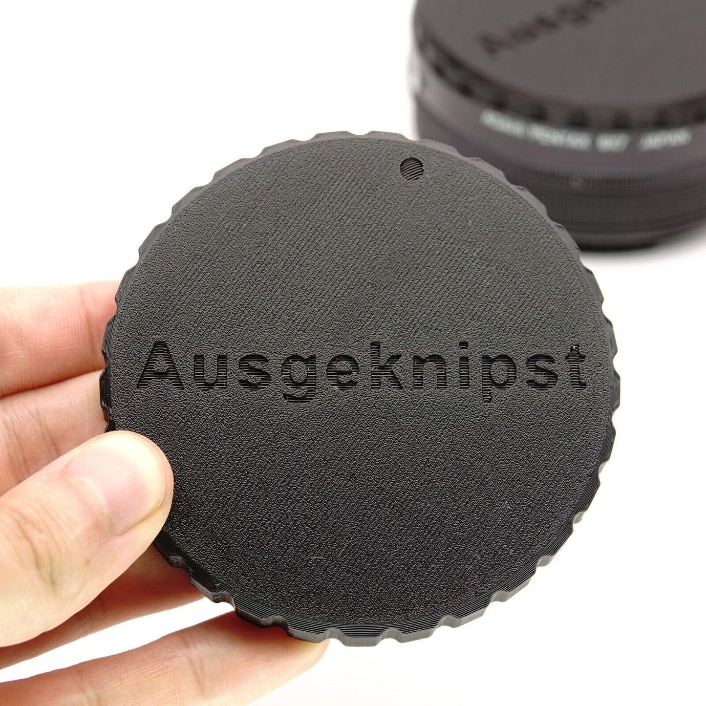 Objective rear cover for Pentax 6x7 lens cap 67