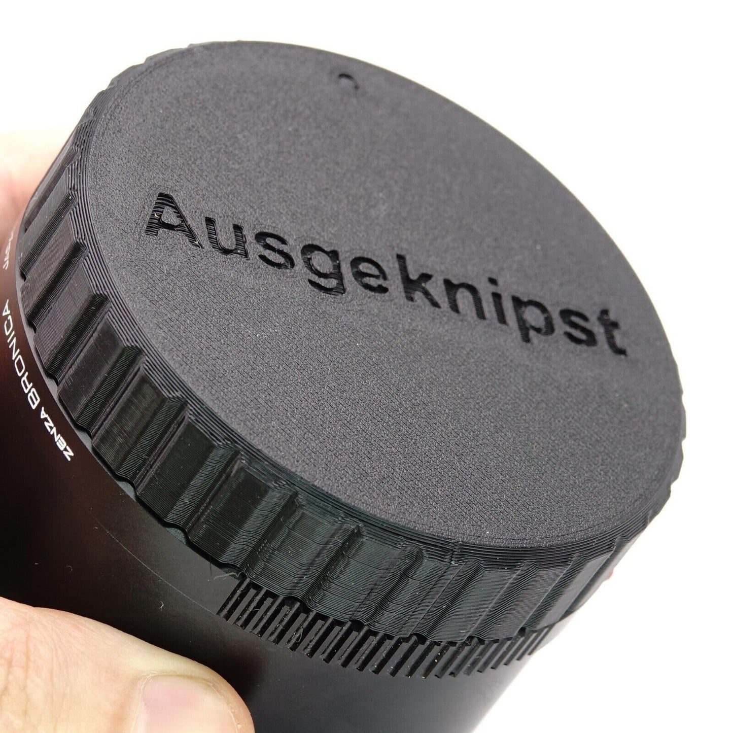 Bouchon arrière d'objectif Bronica ETR SQ pour Zenzanon MC E et PE