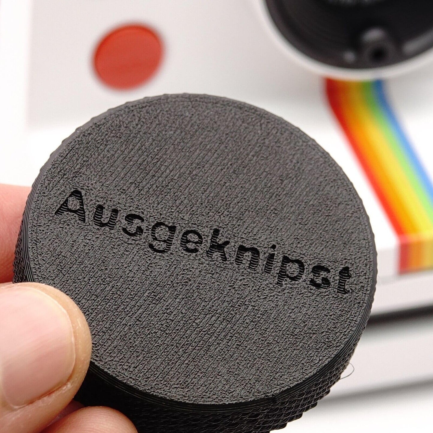Objektivdeckel für Polaroid Now Plus Kamera