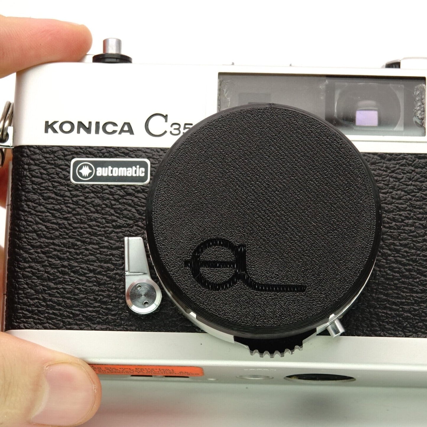 Objektivdeckel für Konica C35