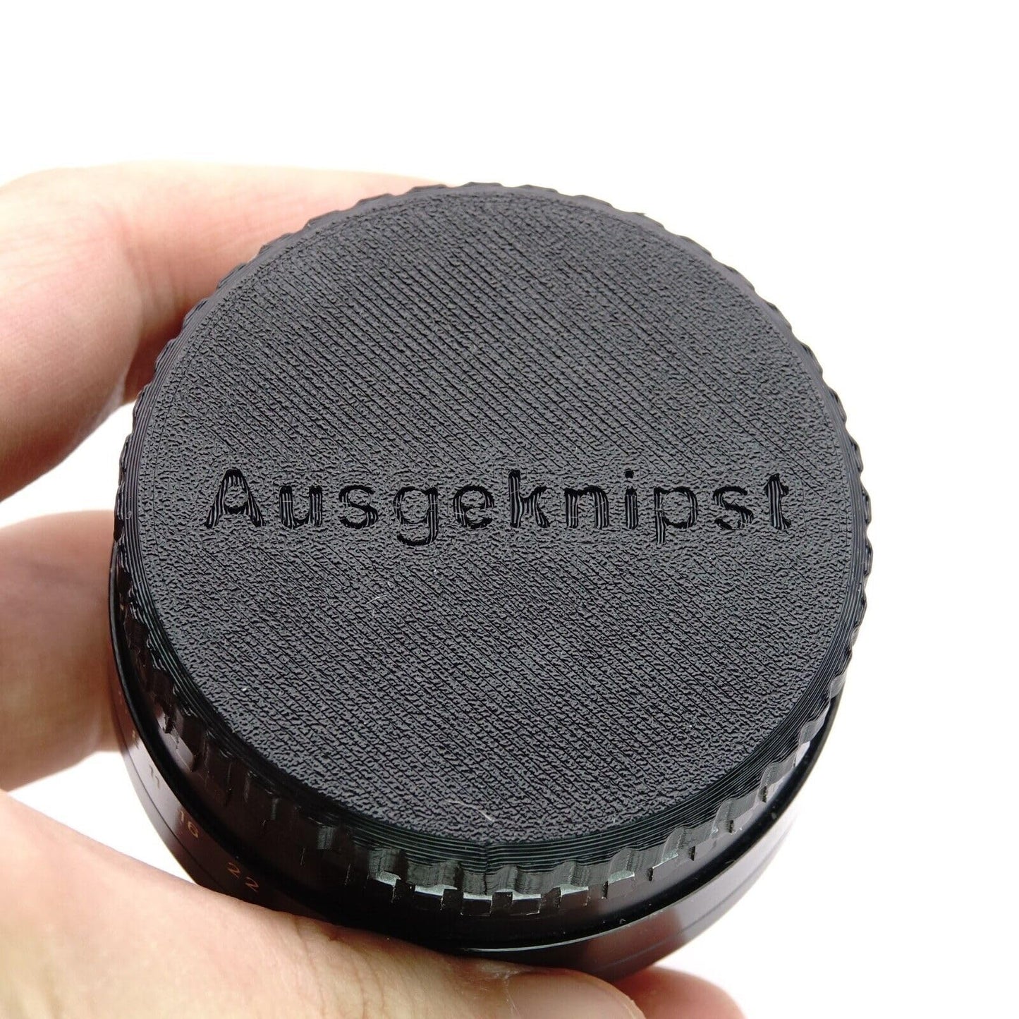 Objektivdeckel für Domiplan 2.8/50 und andere Modelle