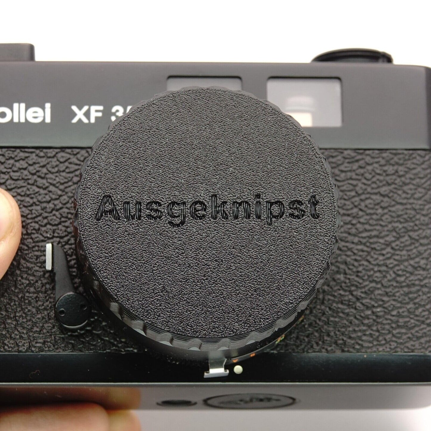Rollei XF 35 Objektivdeckel für Voigtländer VF 135