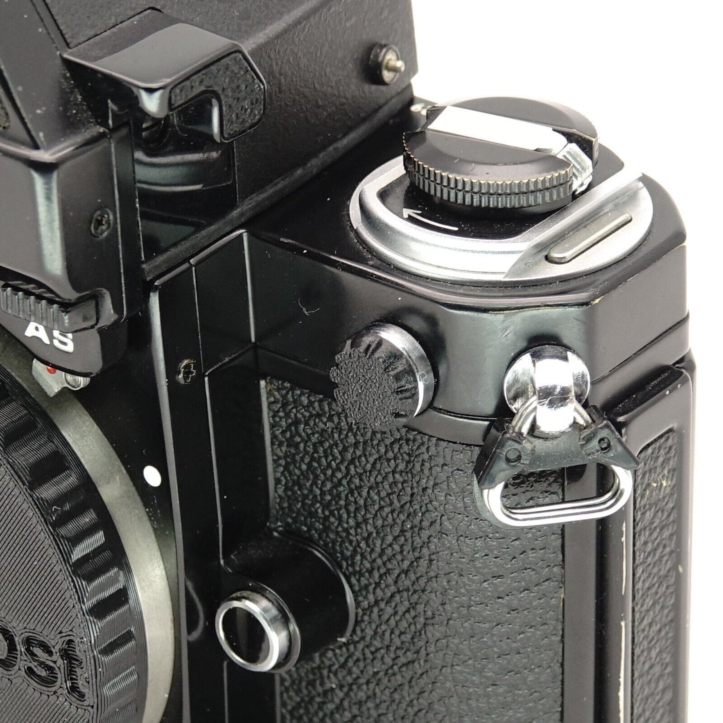 2x PC Sync Kappe Abdeckung Blitzsynchronbuchse für Nikon F3, F4, FM2, FE2, FA, Canon F1n & mehr