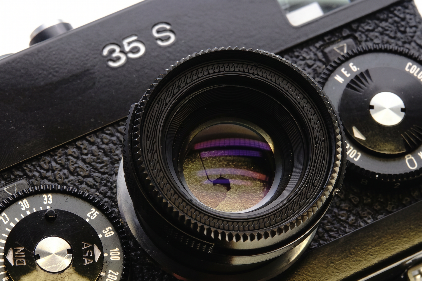 Zierblende Schraubenabdeckung für Rollei 35 S & SE (mit Sonnar 2.8/40)