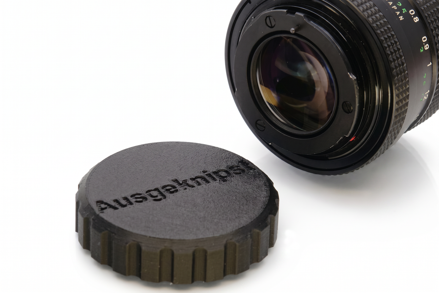 Objektivrückdeckel für Rollei QBM Bajonett