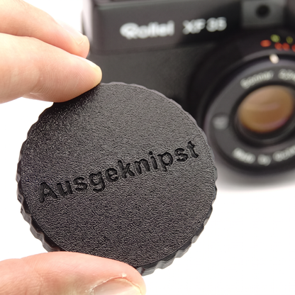 Objektivdeckel für Rollei XF 35 & Voigtländer VF 135 (Slip-On)