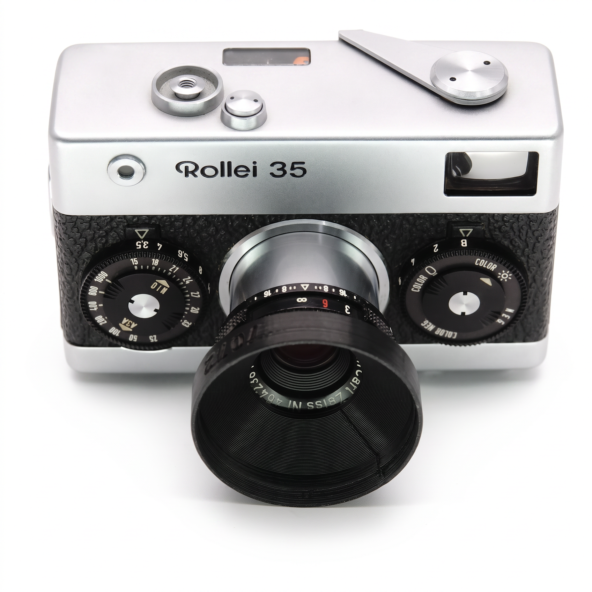 Gegenlichtblende & Filteradapter für Rollei 35, 35 T, 35 TE, B35 (24mm)