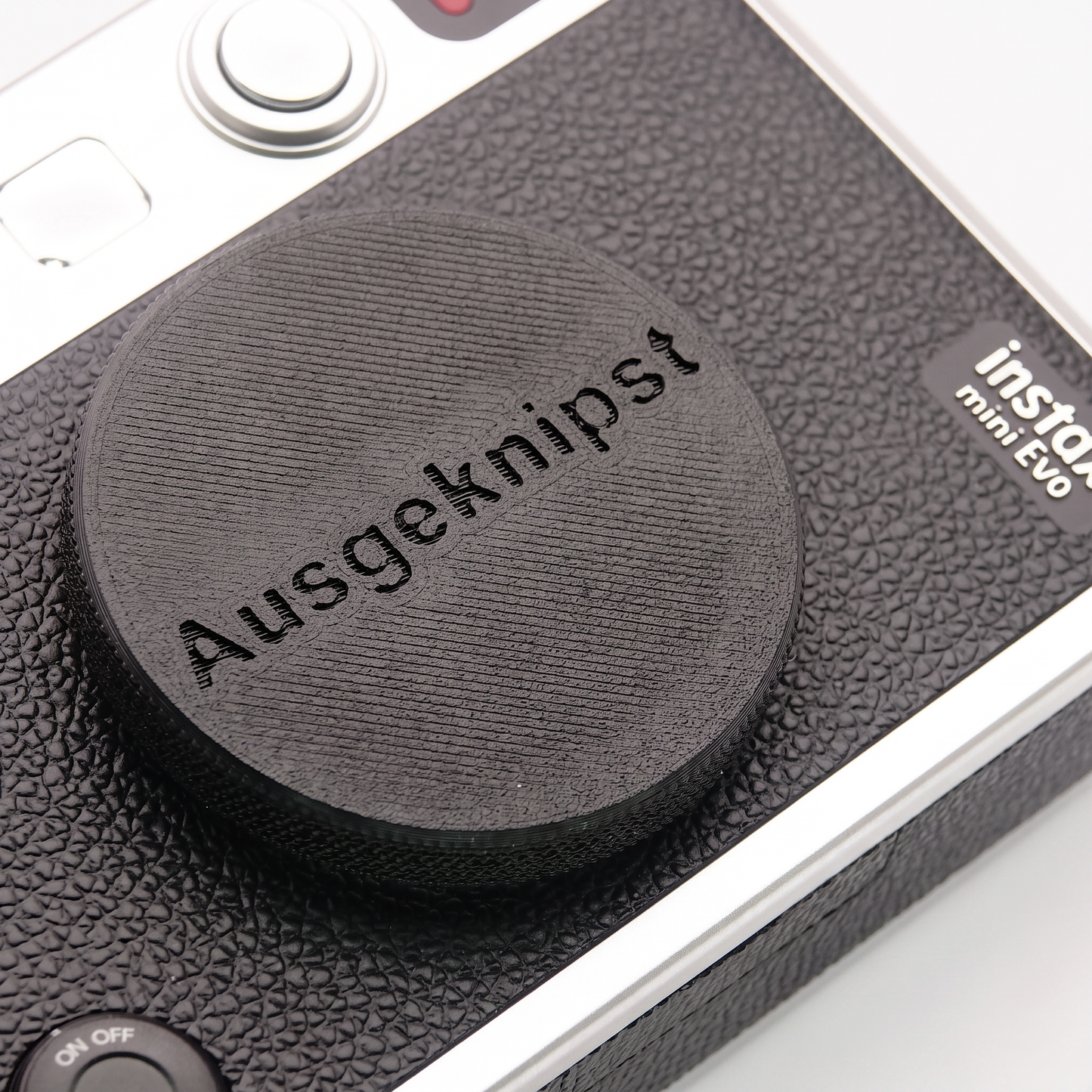 Objektivdeckel für Fuji Instax Mini Evo