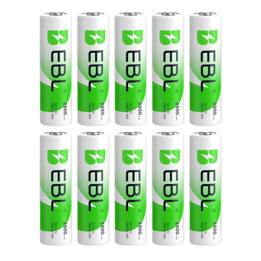 EBL AA Akkus 2800mAh (10er / 20er Pack)