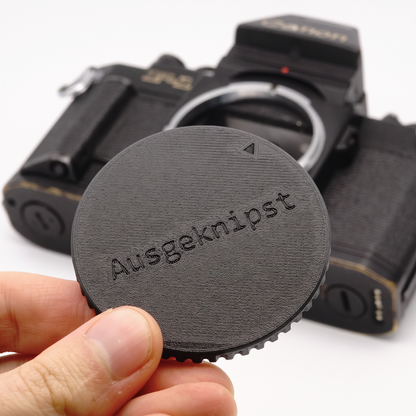 Gehäusedeckel für Canon AE-1, A-1, F-1, T90 (Canon FD)