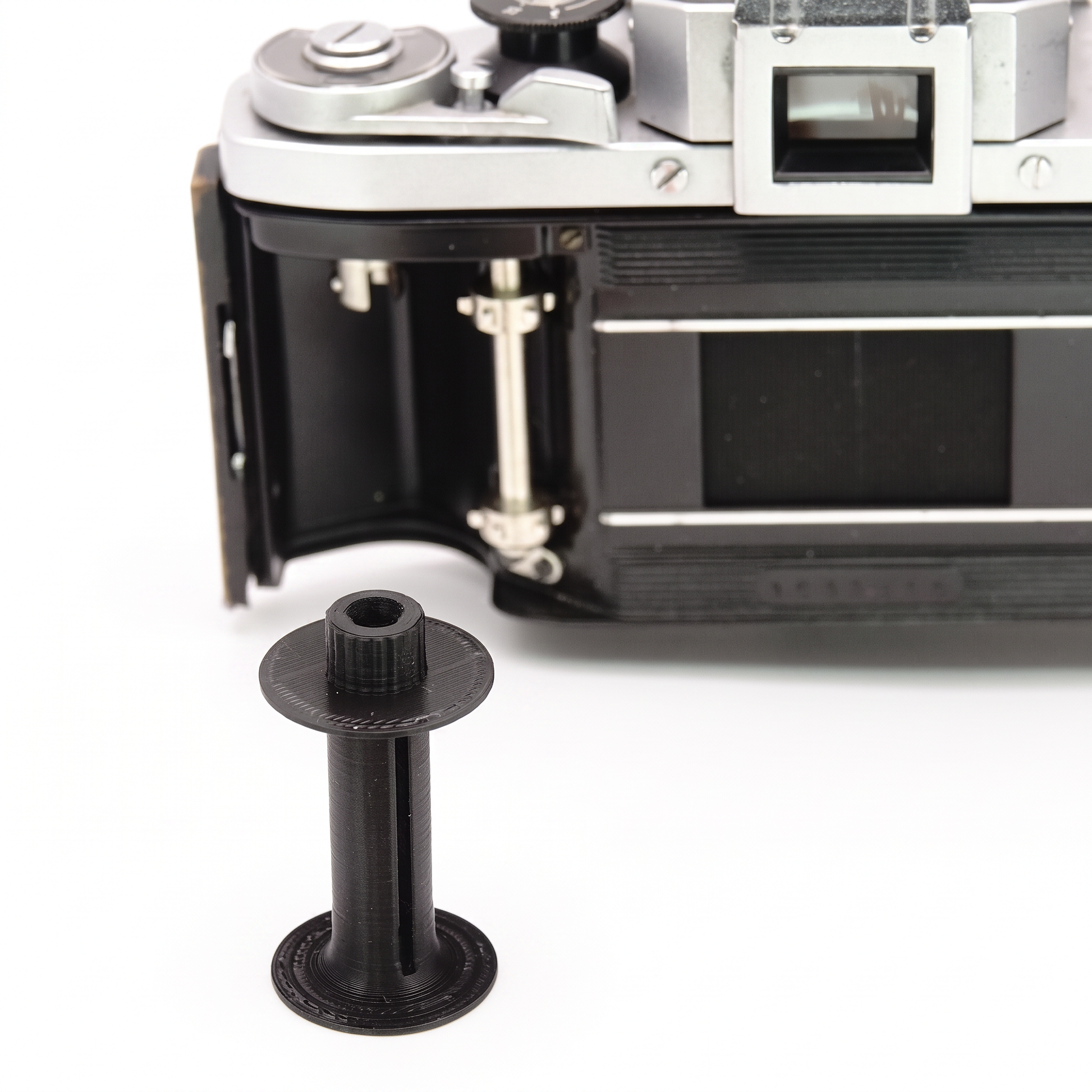 Filmspule Blau für Exakta Varex, VX 1000, IIa, IIb