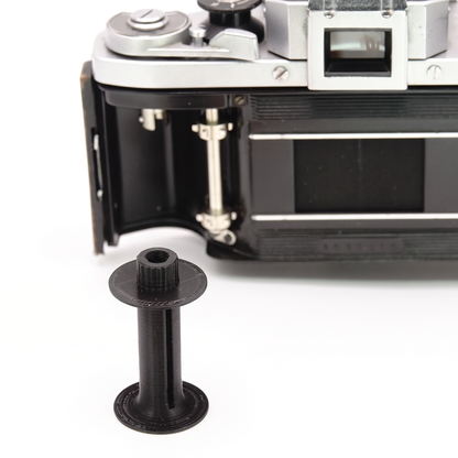 Filmspule Blau für Exakta Varex, VX 1000, IIa, IIb