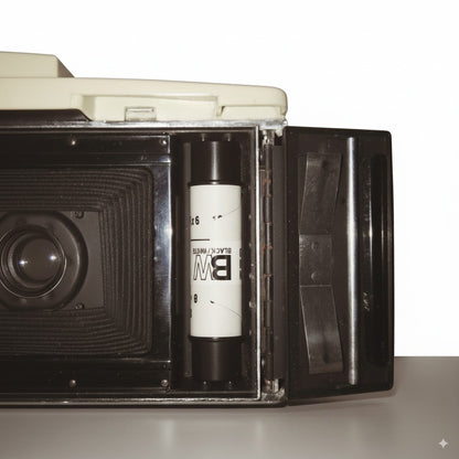 Adapter für 120 er Mittelformatfilm in Polaroid Land Kameras (110A/110B)