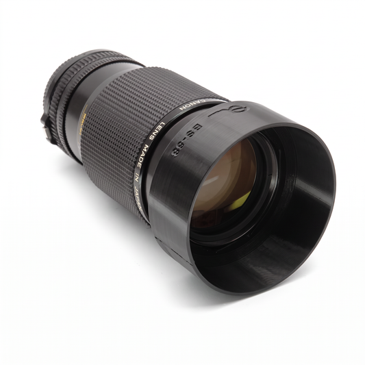 Gegenlichtblende BS-58 für Canon FD 55mm, 50-135mm