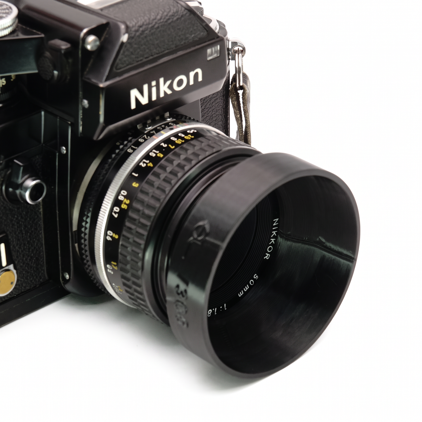 Gegenlichtblende für Nikon, Yashica 50mm Objektive (Ø 52mm)