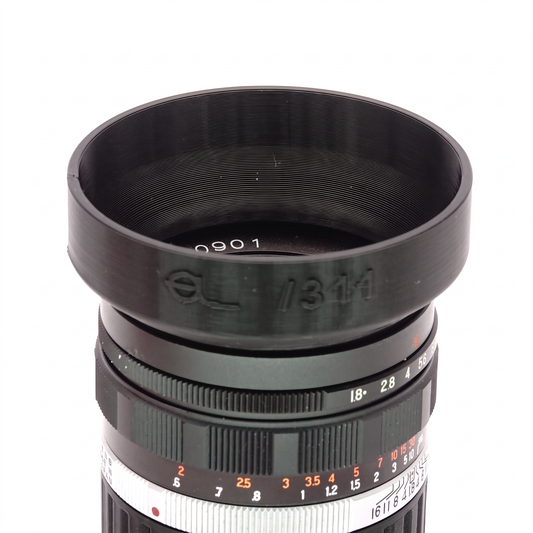 Gegenlichtblende für Konica Hexanon, Minolta Rokkor, Canon FD (Ø 55mm)