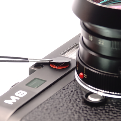 Rotpunkt Logo Abdeckung 12mm für Leica M8, M9, M10, M11, Q