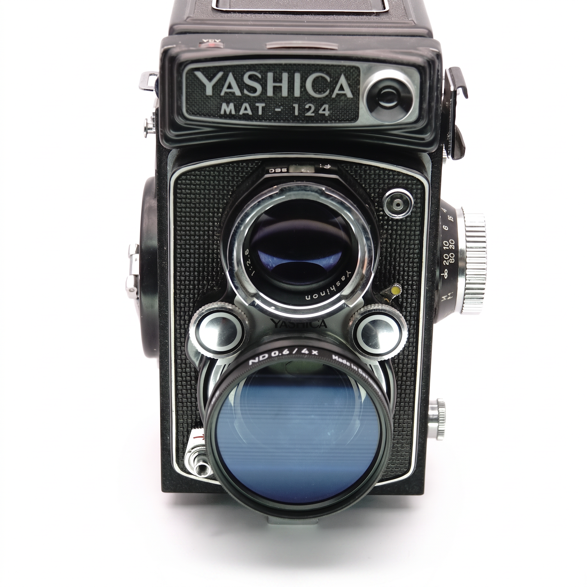 Gegenlichtblende für Yashica Mat 124G & Rolleiflex T (Bay I)