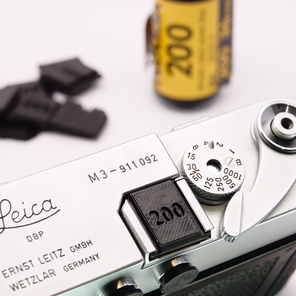 ISO Film Erinnerung für Leica M3, Rollei Hot Shoe