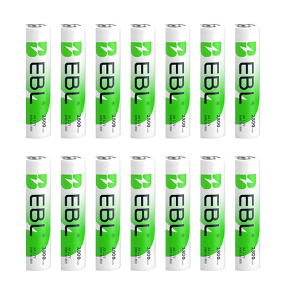 14er Pack EBL AA NiMH Akku 2800mAh