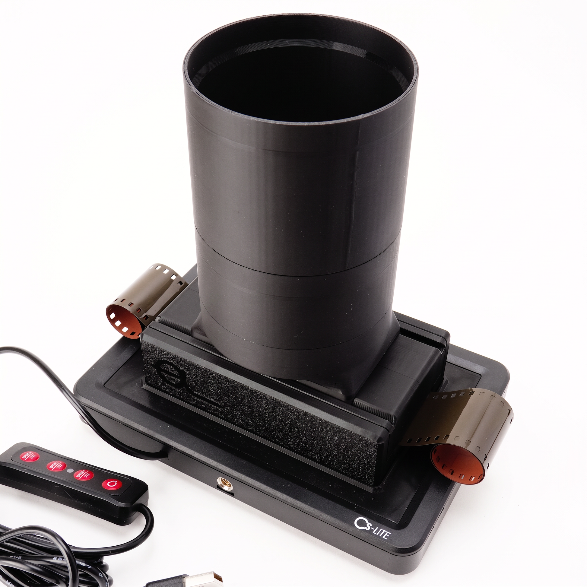 ausgeknipst film scanner set 35mm modularer filmhalter fuer cs lite