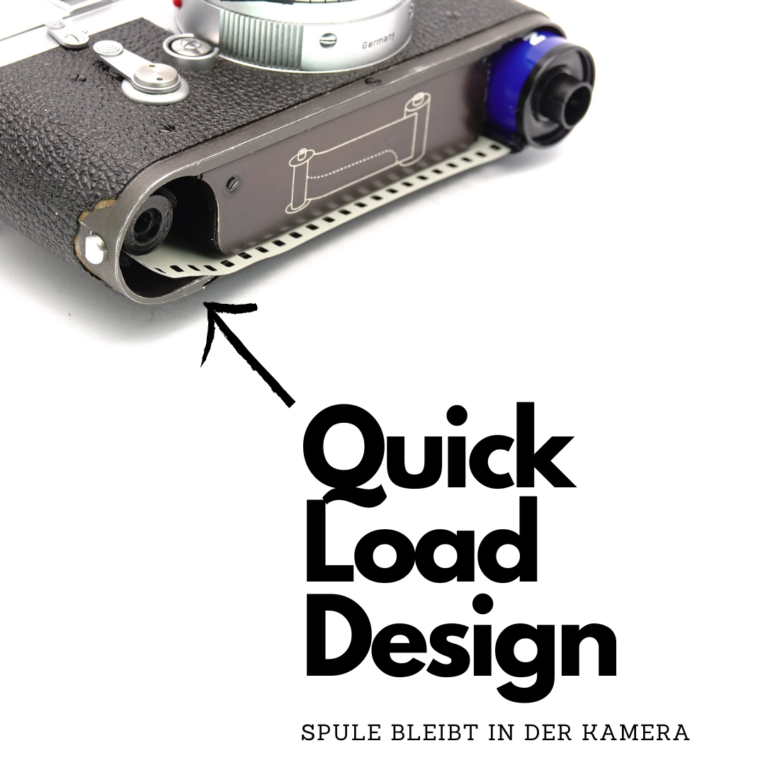 Quick Load Film Spool for Leica M1, M2, M3, IIIg – Ausgeknipst Quick Load Film Spool for Leica M1, M2, M3, IIIg – Ausgeknipst